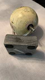 Vintage Style Mini Desk Globe with Stone Base - Image 3