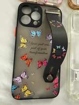 iPhone 13 Pro Max Clear, Butterfly, and Motivational Phone Cases - Image 3