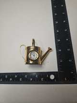 Timex Miniature Watering Can Brass Clock - Image 1