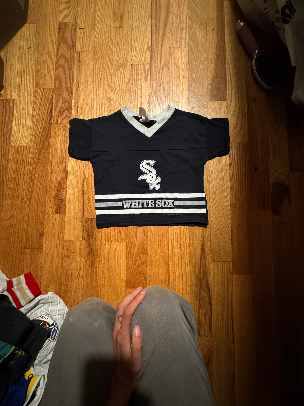 Chicago White Sox Baby Jersey Shirt