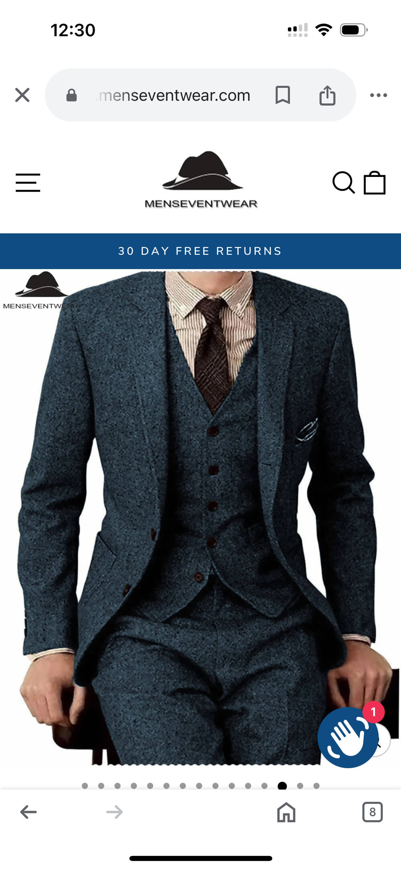 Men's Three Piece Suit