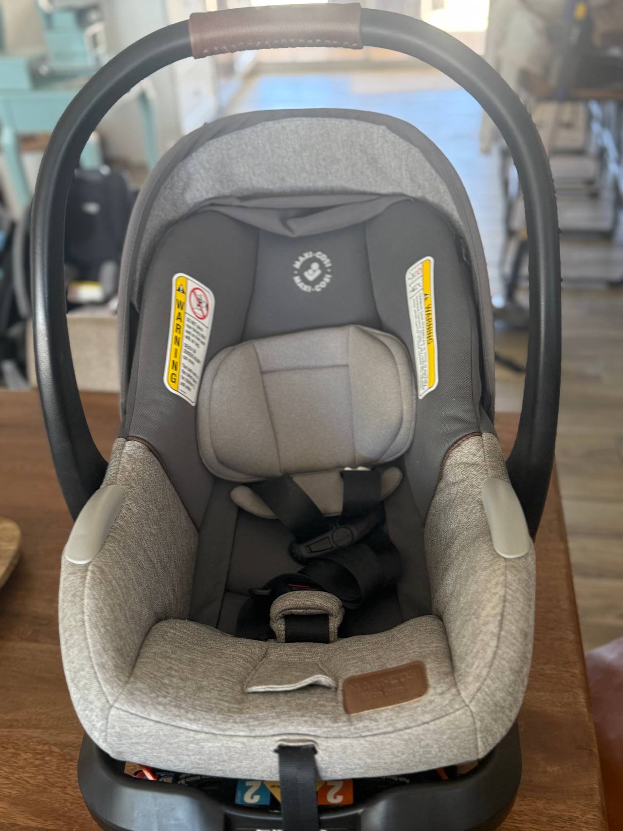 Maxi-Cosi Mico Luxe Infant Car Seat with Extra Base