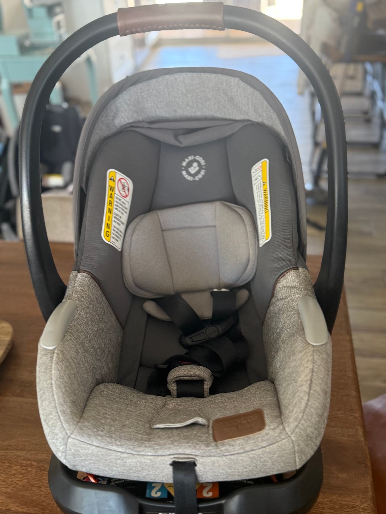 Maxi-Cosi Mico Luxe Infant Car Seat with Extra Base