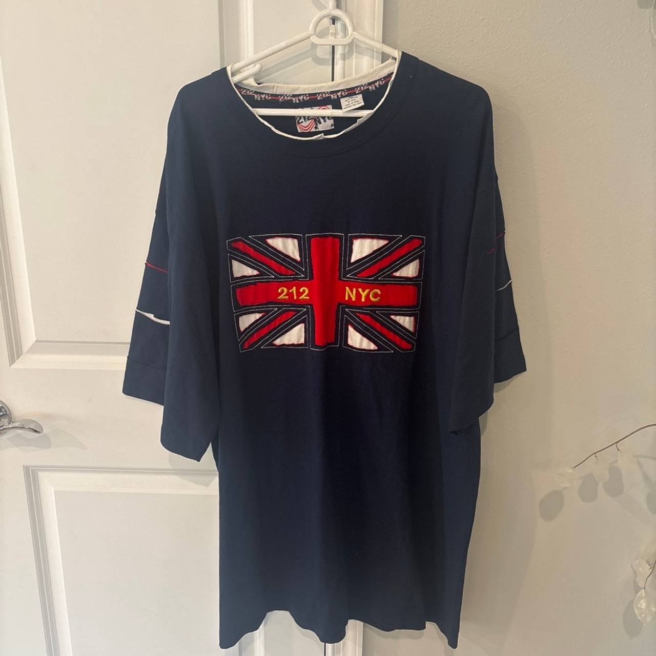 212 NYC Union Jack Graphic T-Shirt