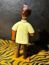 Hand-Carved Wooden Figurine - Image 5