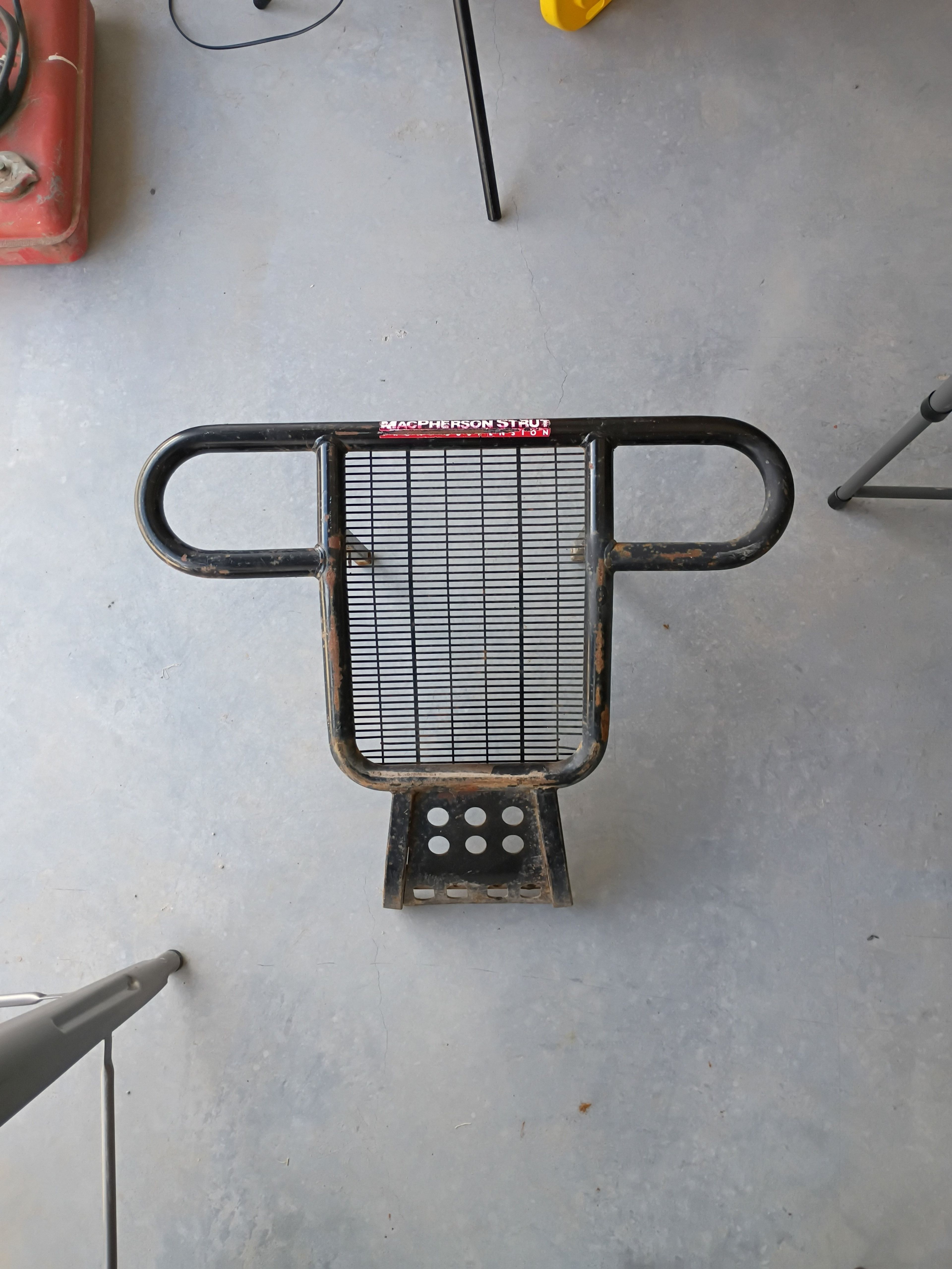 MacPherson Strut ATV Front Brush Guard Bumper Grille Aftermarket - Image 2