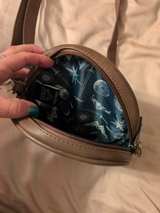 Bioworld Wonder Woman Shield Round Crossbody Bag - Image 1