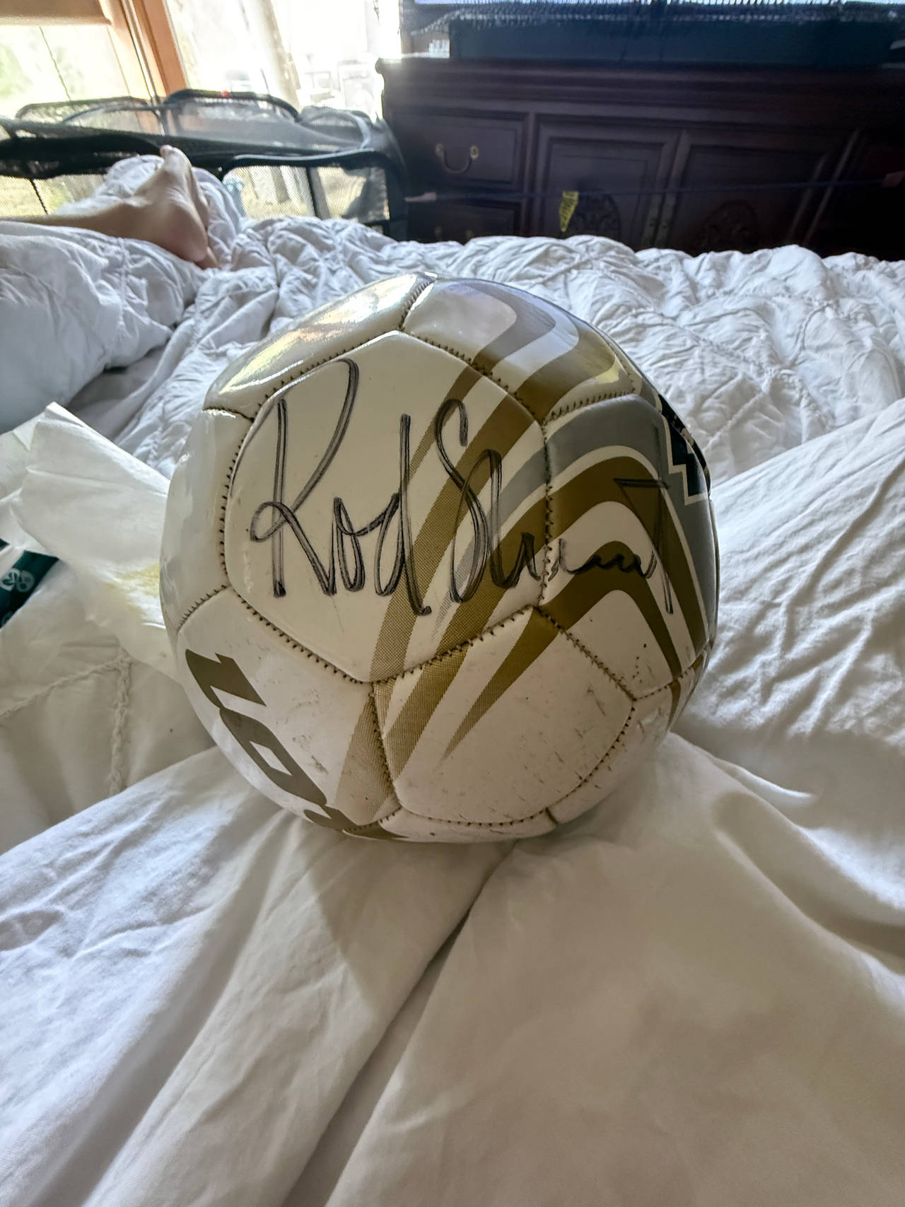 Autographed Soccer Ball