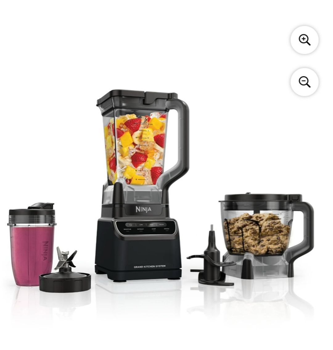 Ninja Grand Kitchen System Blender, Smoothie, Chop, Dough, 4 Preset Programs, 3
