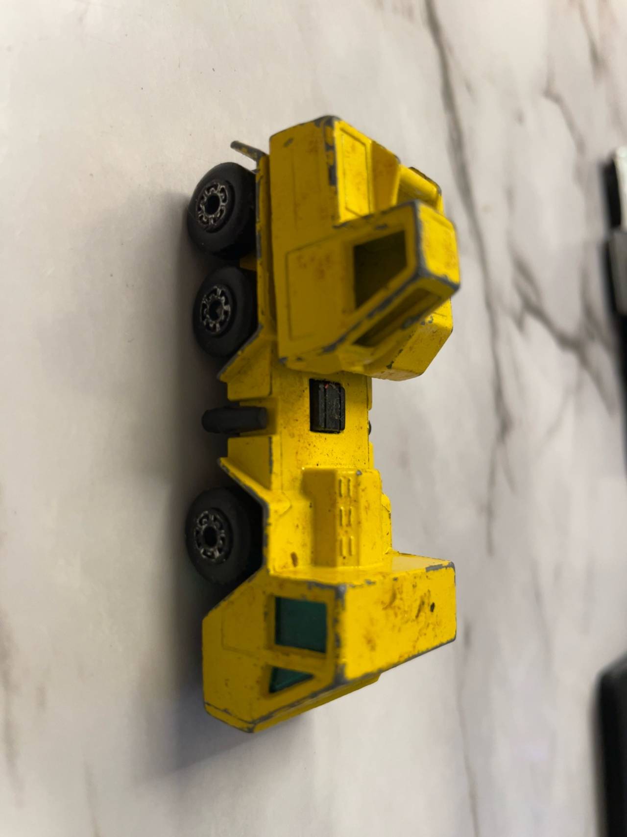 Matchbox Superfast #49 Yellow Crane Truck