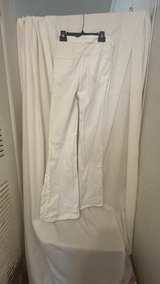 Peach Love White Side Split Bell Bottom Jeans - Image 8