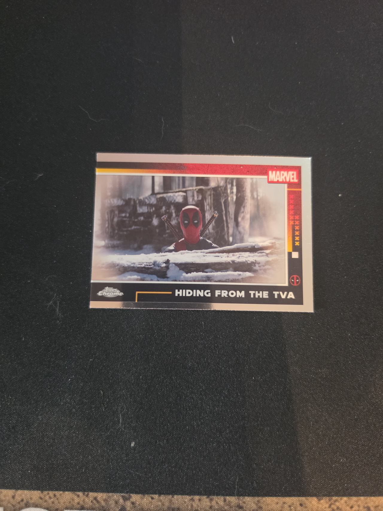 2024 Topps Chrome Marvel Deadpool & Wolverine #101 Hiding From The TVA