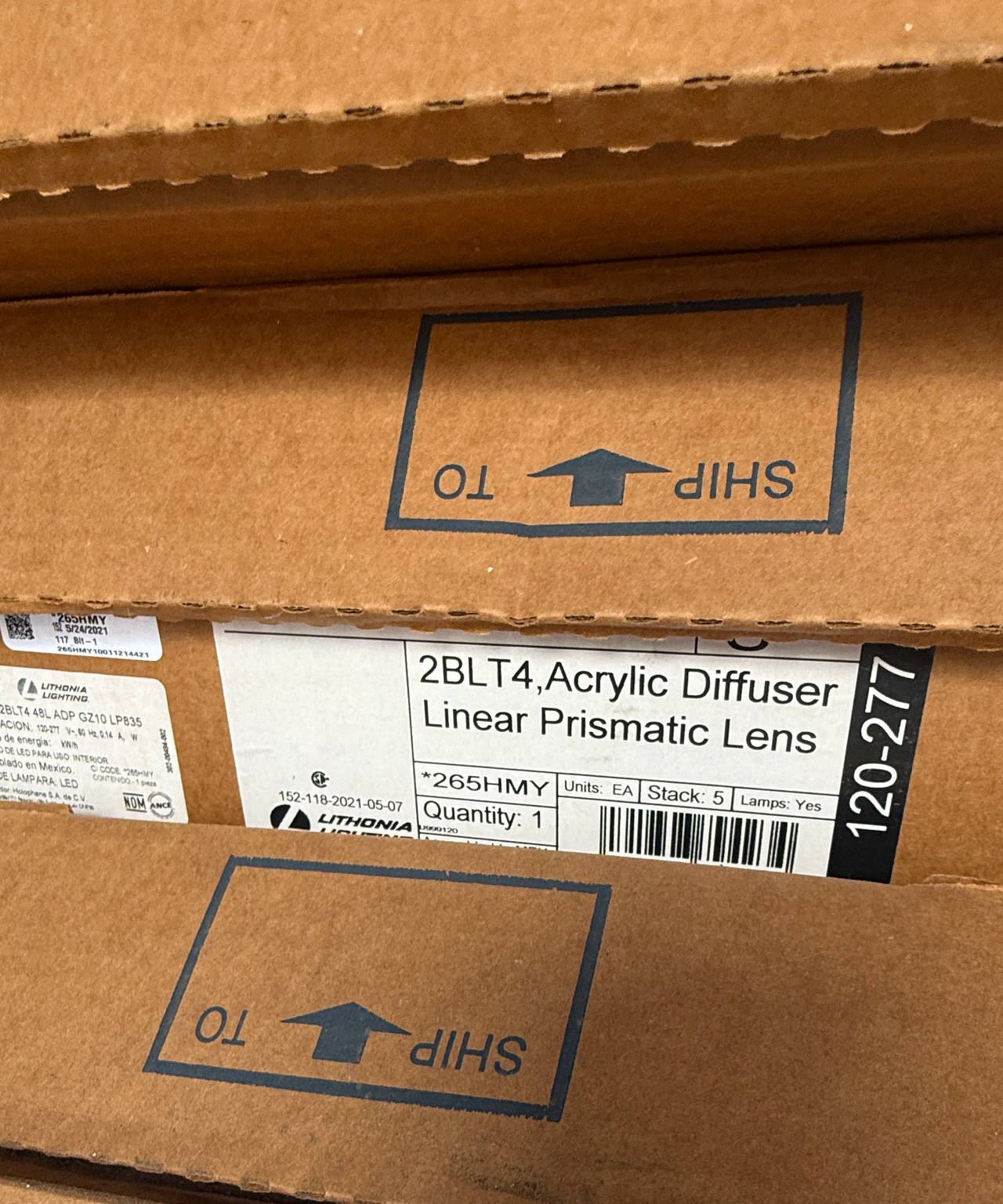 Lithonia Lighting BLT Series 2x4 LED Troffer Bulk Lot