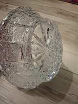 Vintage cut lead crystal basket - Image 4