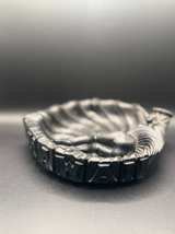 Coco Joe's Vintage Tiki Ashtray Hula Girl Black Lava - Image 2