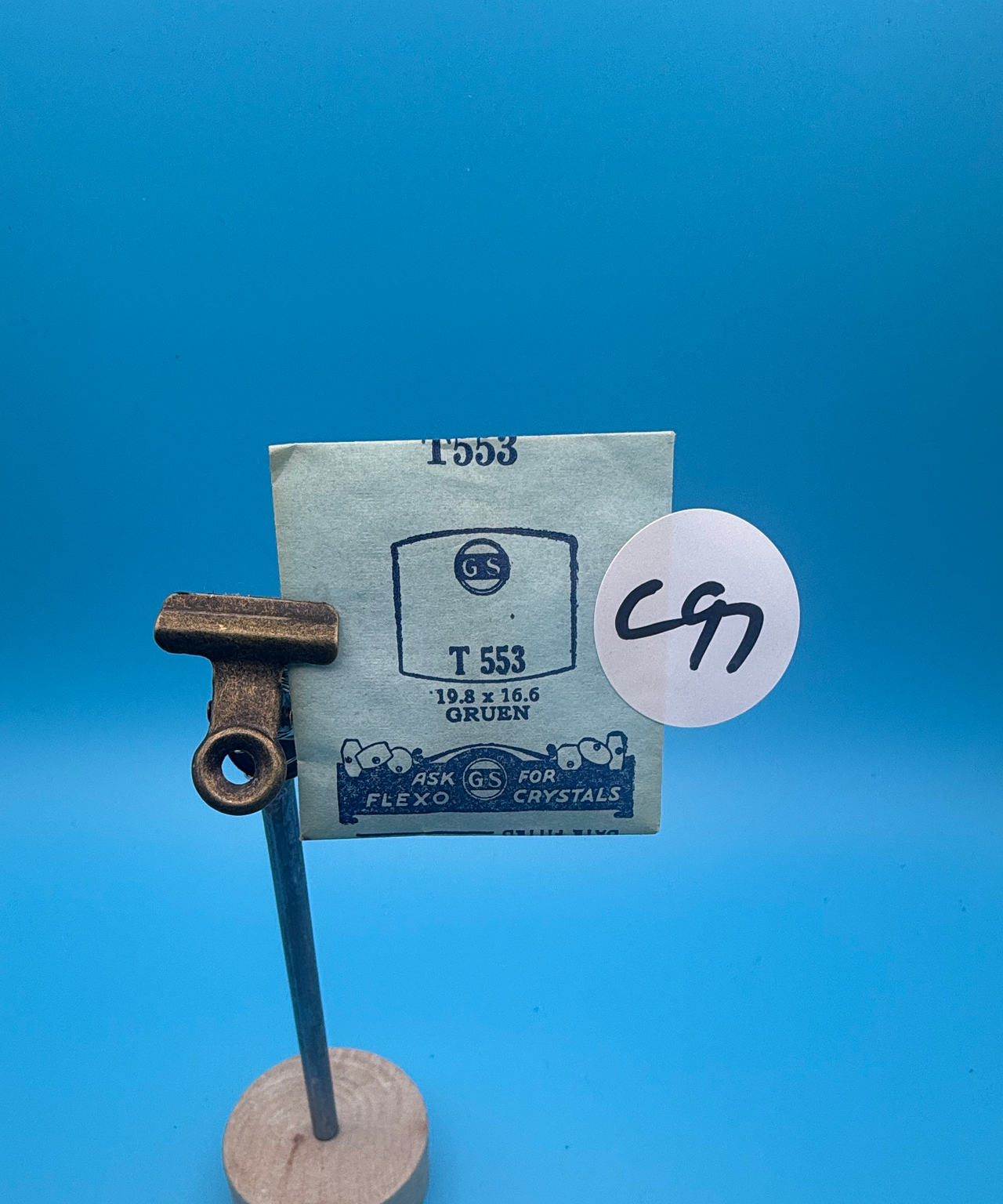 G-S Flexo T 553 Watch Crystal for Gruen