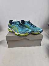 ASICS GEL-Nimbus 16 Turquoise/Sharp Green/Navy size 9.5 worn very few times - Image 2