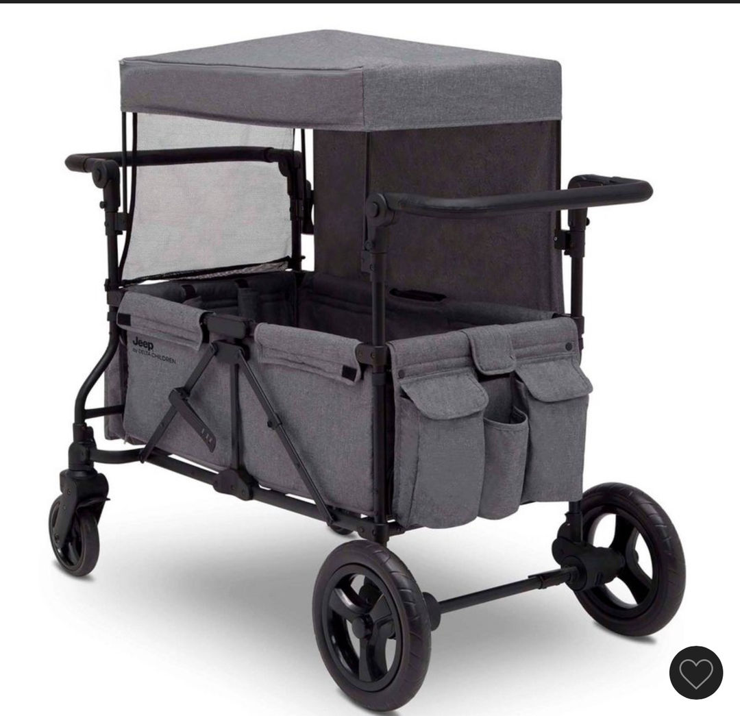Jeep Deluxe Wrangler Stroller Wagon by Delta Children