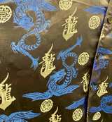 Street Culture Dragon Print Satin Shirt - Image 5