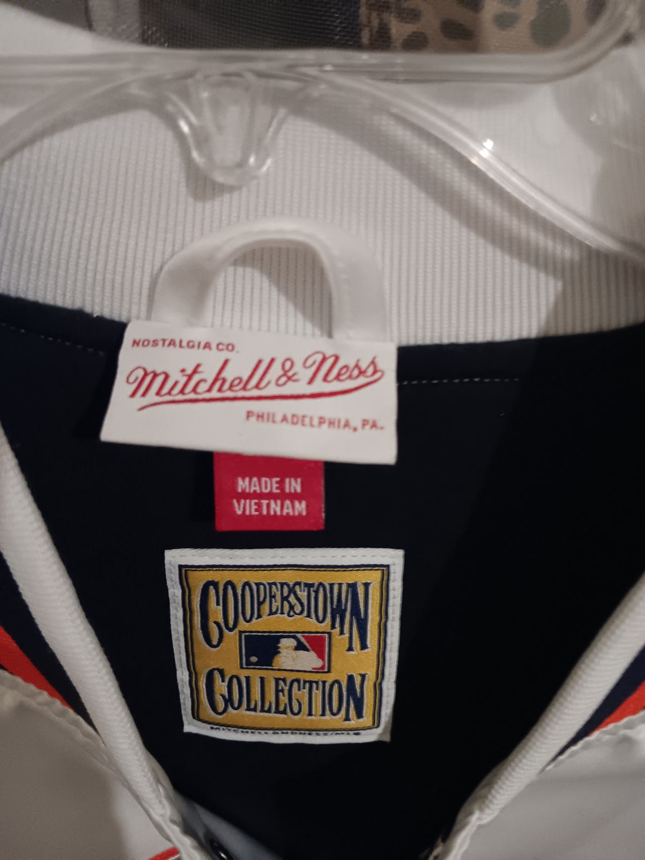 Mitchell & Ness San Diego Padres Satin Varsity Jacket