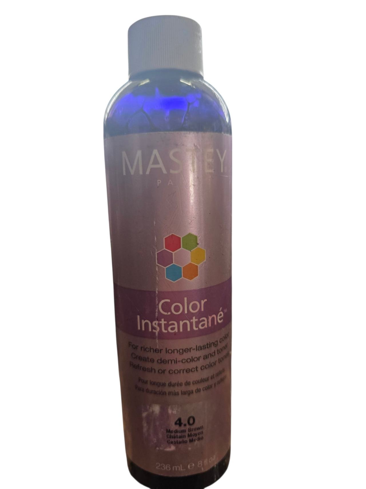 Mastey Color Instantané 4.0 Medium Brown Hair Color Toner