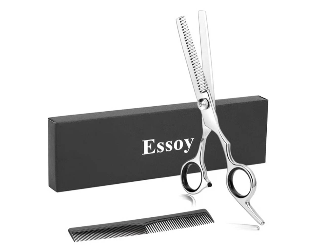 ESSOY Professional Thinning Shears - 6.5-Inch Hair Cutting Scissors Stainless