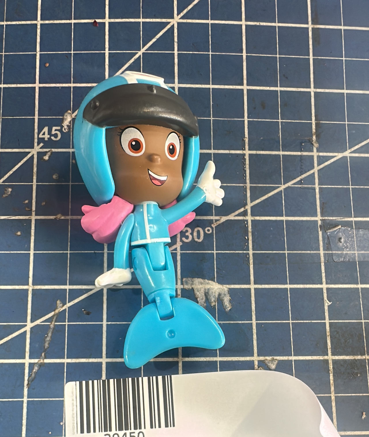 Fisher-Price Bubble Guppies Racing Molly Figure 29450