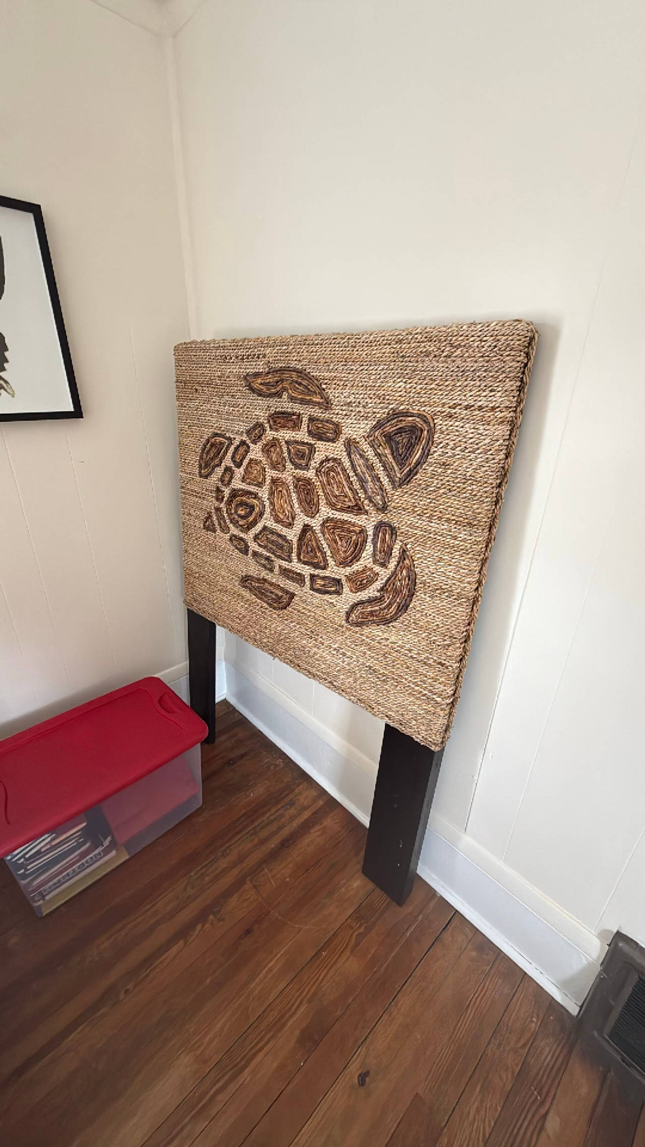 Woven Sea Turtle Headboard (Twin)