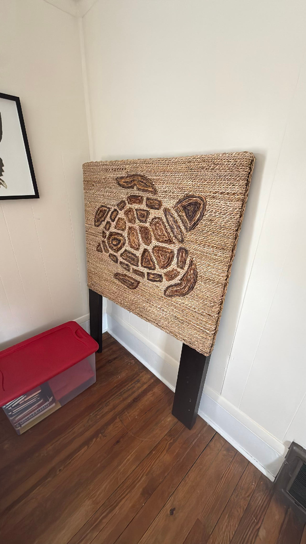 Woven Sea Turtle Headboard (Twin)