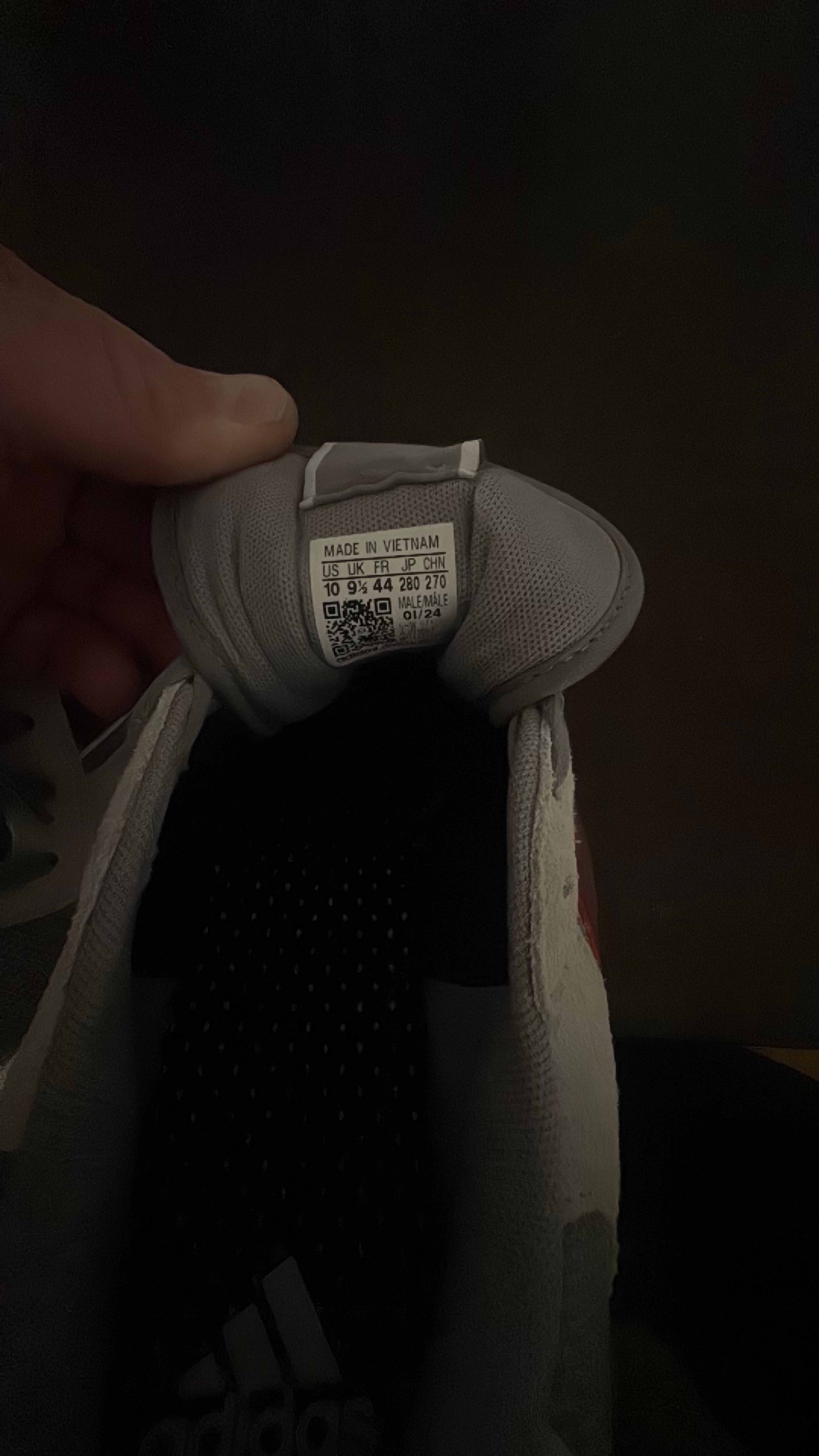 adidas Run 80s Grey Burgundy size 10 - Image 4