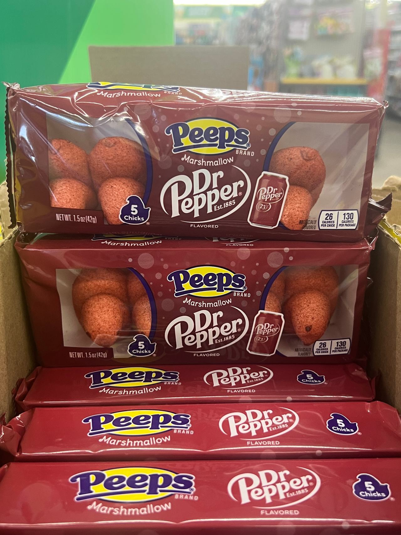 Peeps Dr Pepper Marshmallow Chicks 5ct