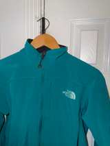 The North Face Women's Tekware Grid Full-Zip Jacket Green Small Petite  - Image 4