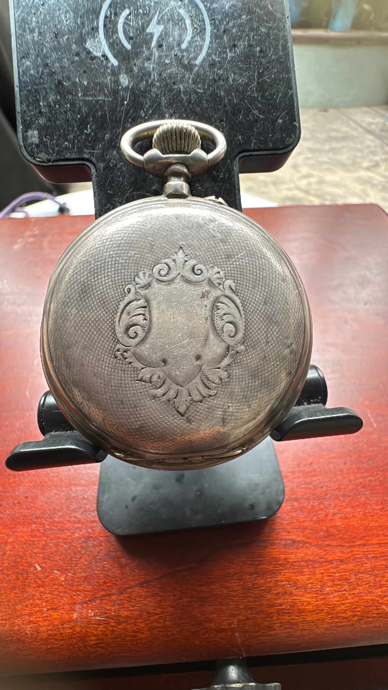 Acres 15 rubies Remontoir Ligne route antique pocket watch 
