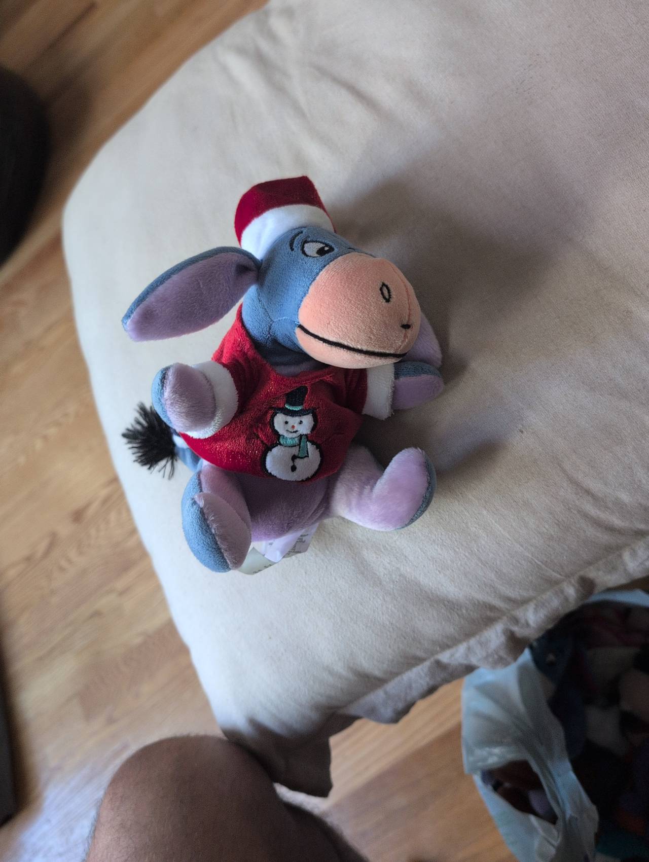 Disney Store Holiday Eeyore Plush