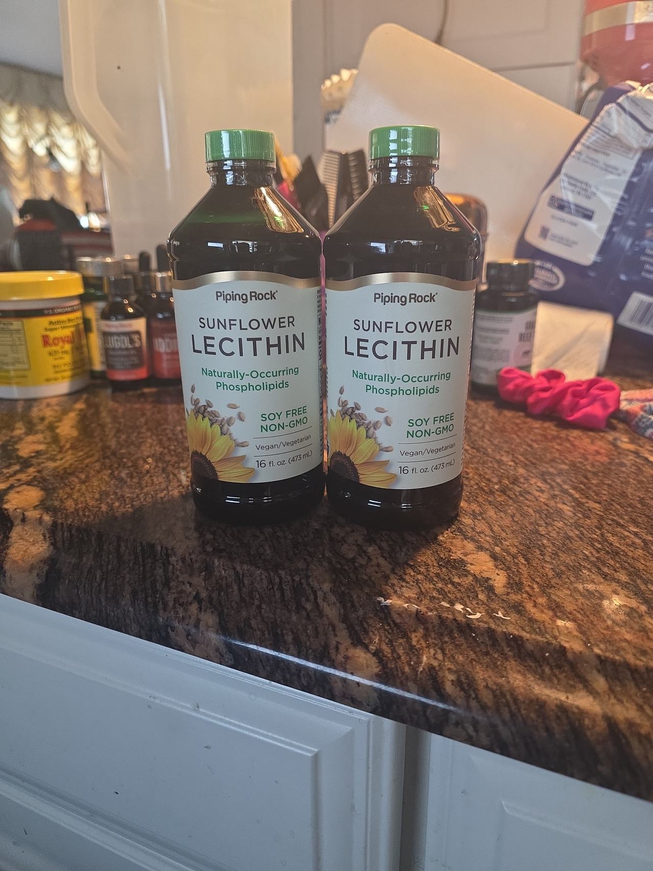 Piping Rock Sunflower Lecithin Liquid 16 fl oz