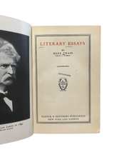 literary essays book, by mark twain, 1899 Hardcover - Image 2
