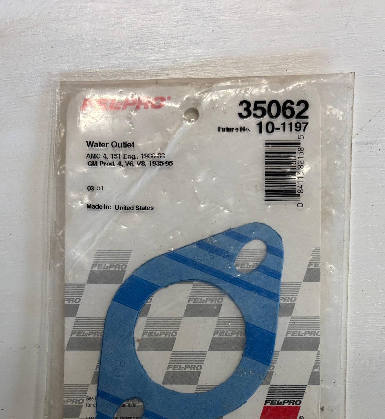 Fel-Pro 35062 Water Outlet Gasket