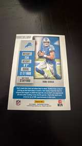 2018 Panini Contenders Matthew Stafford Season Ticket #20 - Image 2