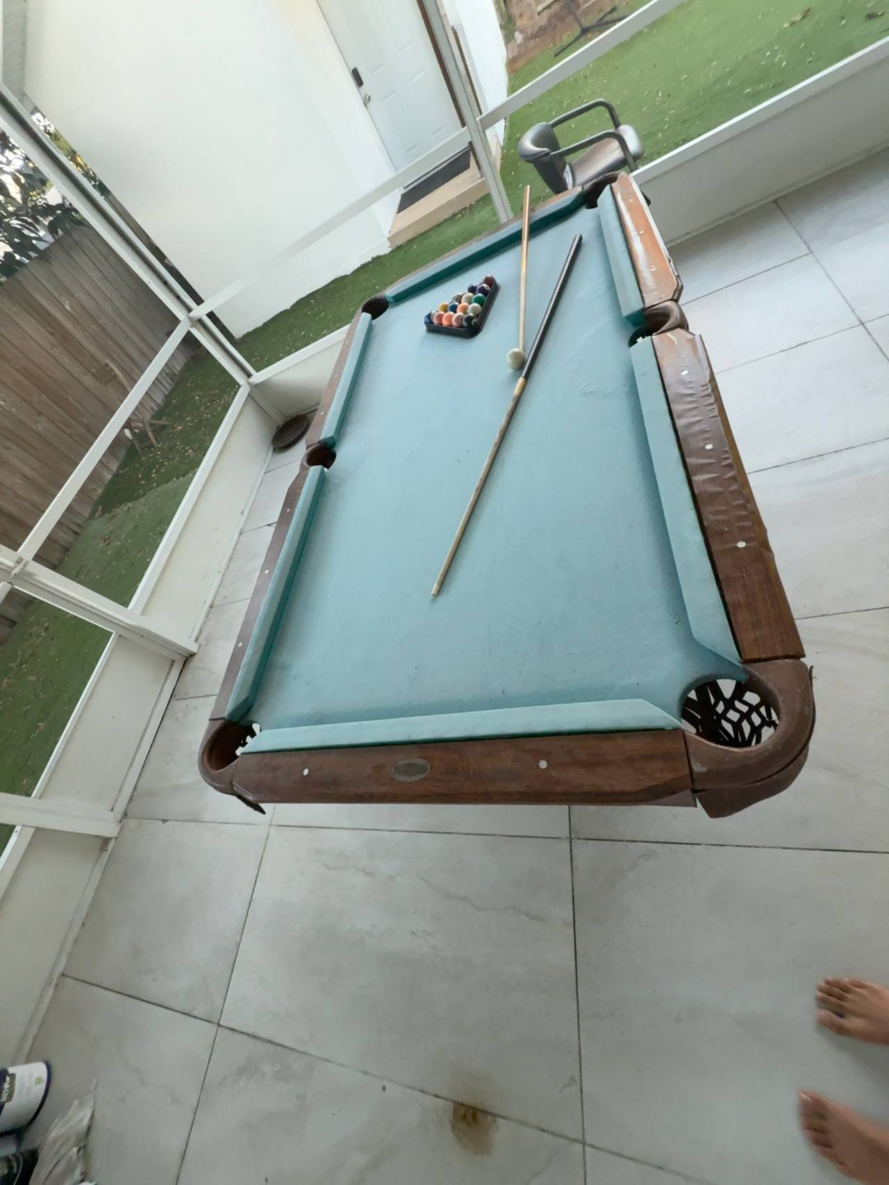 Brunswick 8ft Pool Table