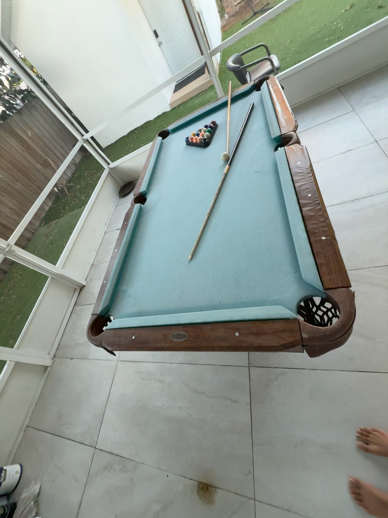 Brunswick 8ft Pool Table