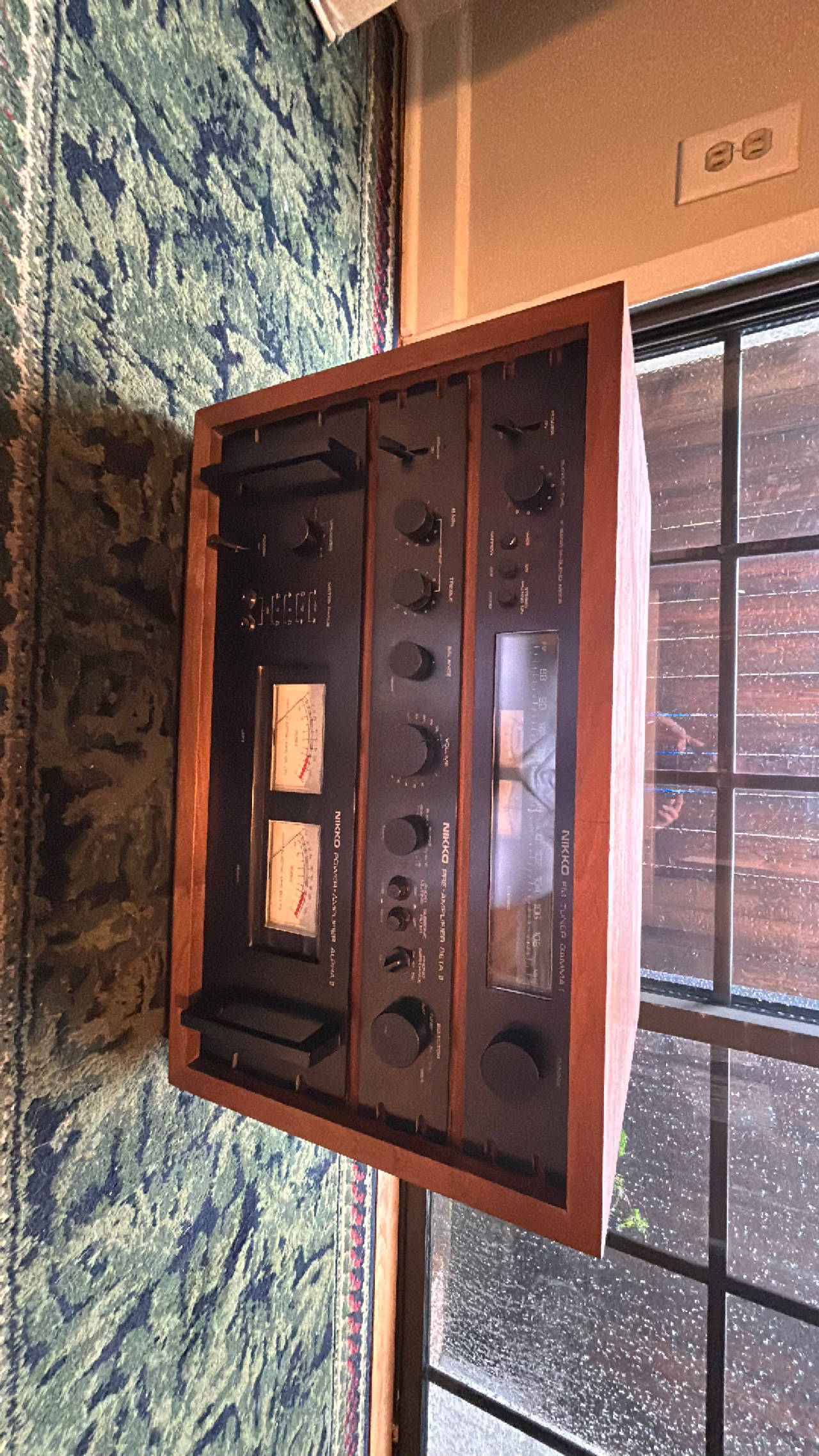 Nikko Alpha 2, Beta 2, and Gamma 1 Vintage Audio Stack