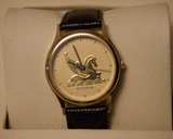 Vintage Wittnauer Pegasus Women’s Watch – Gold‑Tone Winged Horse Dial - Image 1
