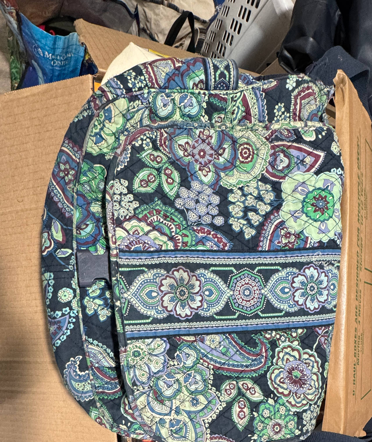 Vera Bradley Sling Backpack in Go Wild Paisley