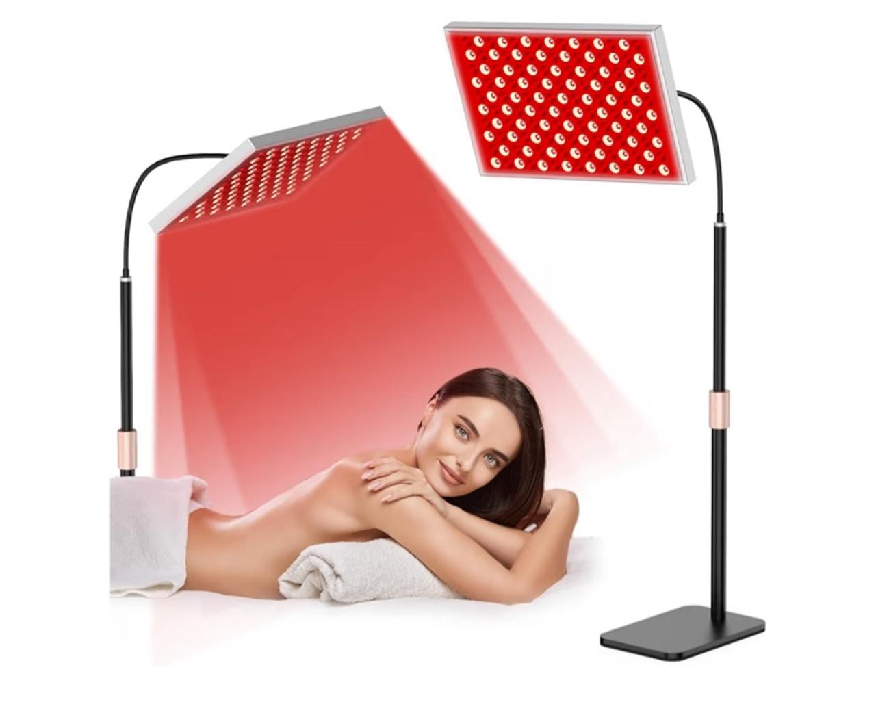 Red Light Therapy for Body, Infrared Light Therapy Panel Lamp with Stand
