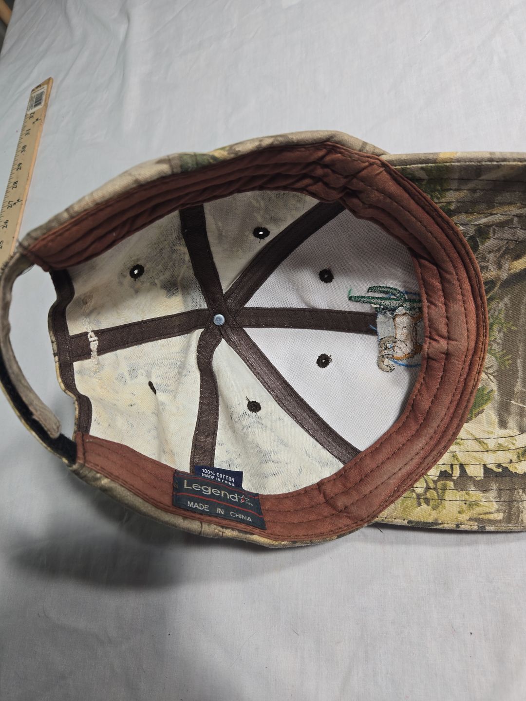 Camo Bighorn Sheep Desert Cactus Hat