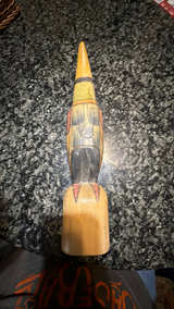 Hand-Carved Wooden Toucan Sculpture - Image 3