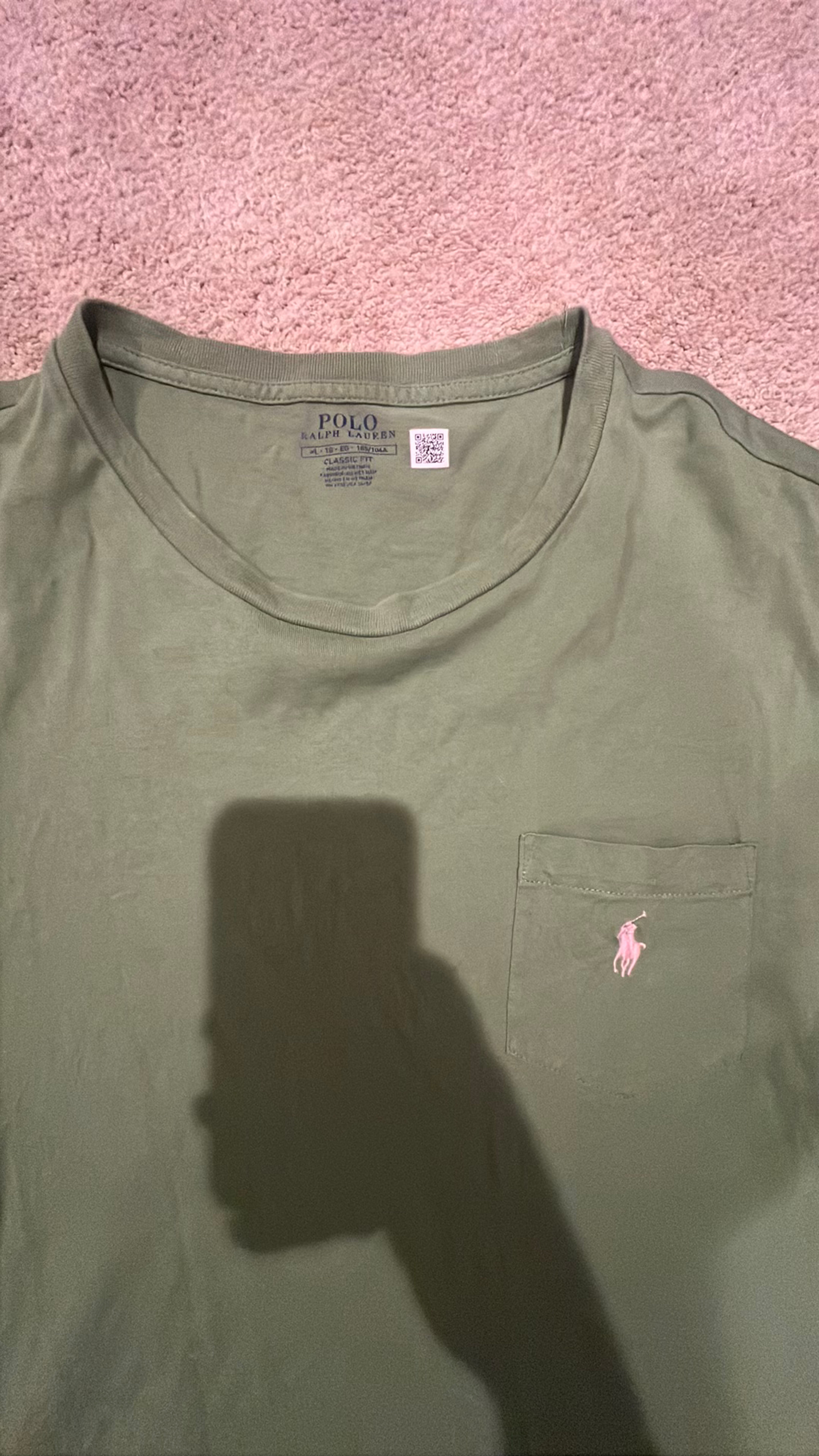 Ralph Lauren Polo Pocket Short Sleeve T-Shirt Green - Image 2