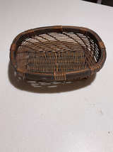 Oval Wicker Storage Basket - Image 1
