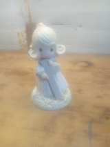 Precious Moments The Lord Bless You and Keep You Girl with Cross Figurine - Image 2