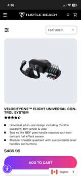 Turtle Beach VelocityOne Flight Universal Control System - Image 4